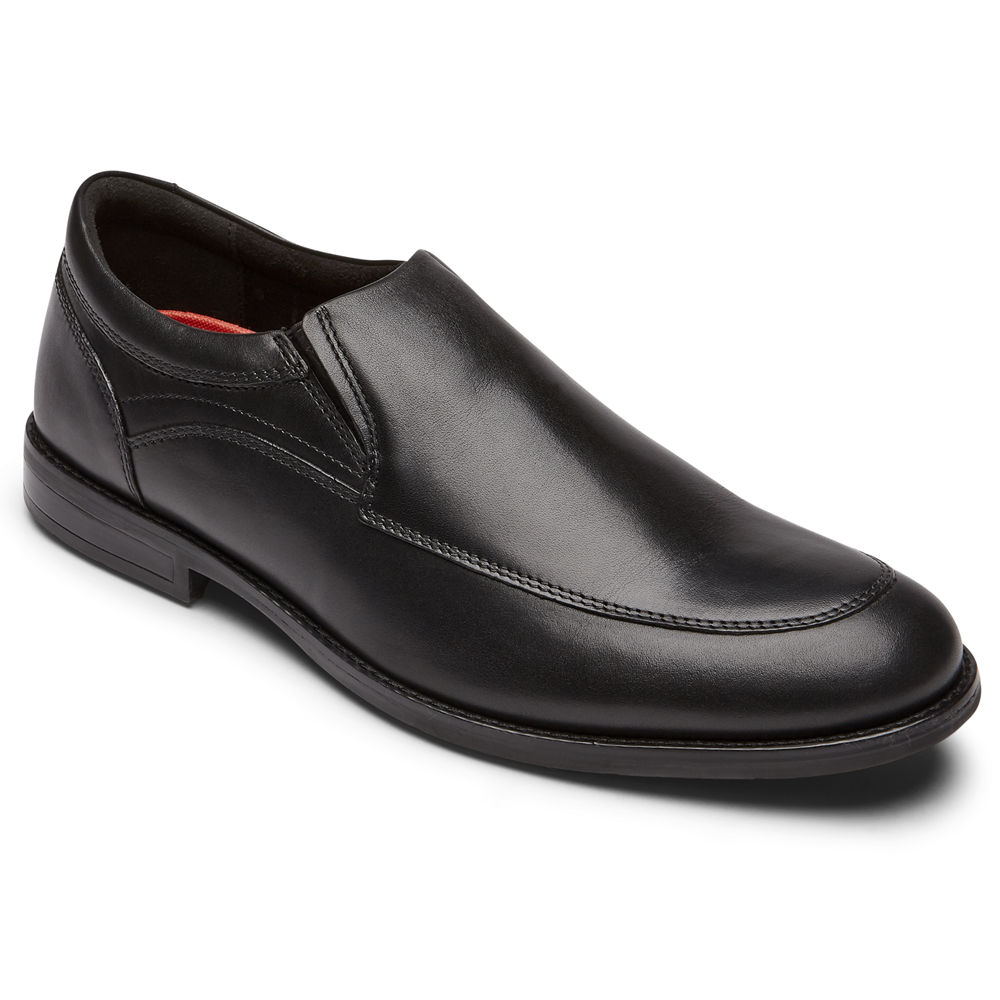 Sapato Vela Rockport Homem Pretas - Mykel - 83012LAPR